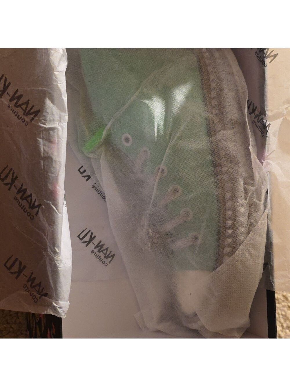 101. FREE PEOPLE Nan ku sneakers revolve green euro Size 37 - Picture 6 of 6